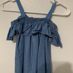 Teen Girls Off-the Shoulder Blouse